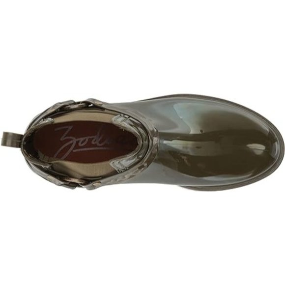 Zodiac Women's Carter Rain Booties Dark Olive Size 10 NIB - Picture 4 of 7